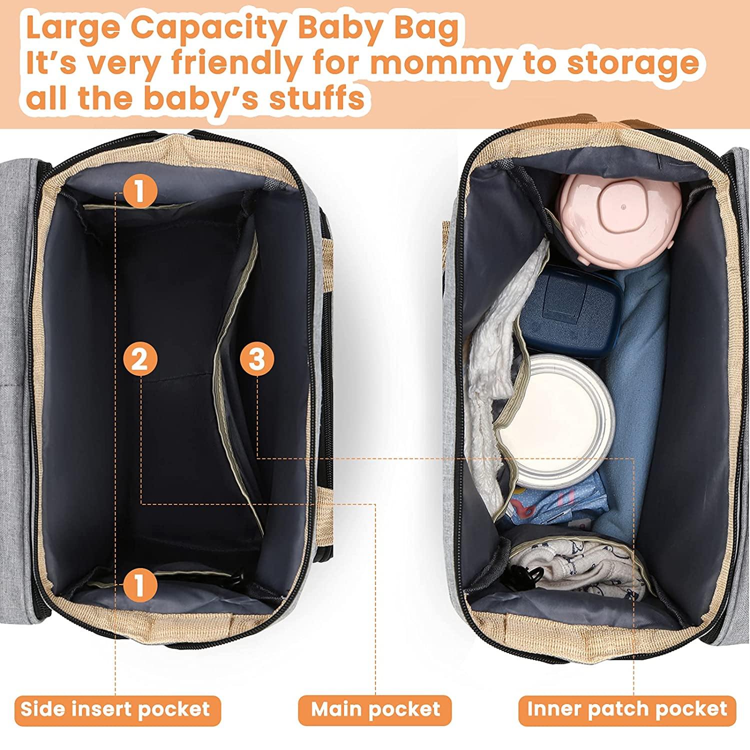 Sac à langer portatif | Berceau de voyage BabyNappy™ - Enfantetmaman